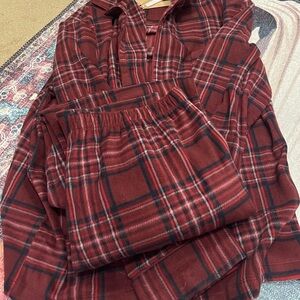 SKIMS Red Plaid Apparel